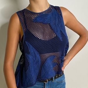 HP 🎉 Rebecca Minkoff Blue Top